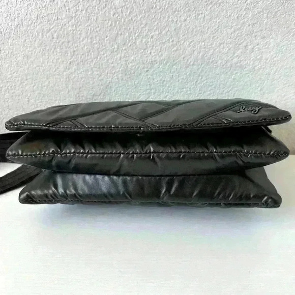 LUG Huddle Black Crossbody Purse Bag and LUG Sleeper Brush Holder Set of Two - Picture 5 of 14